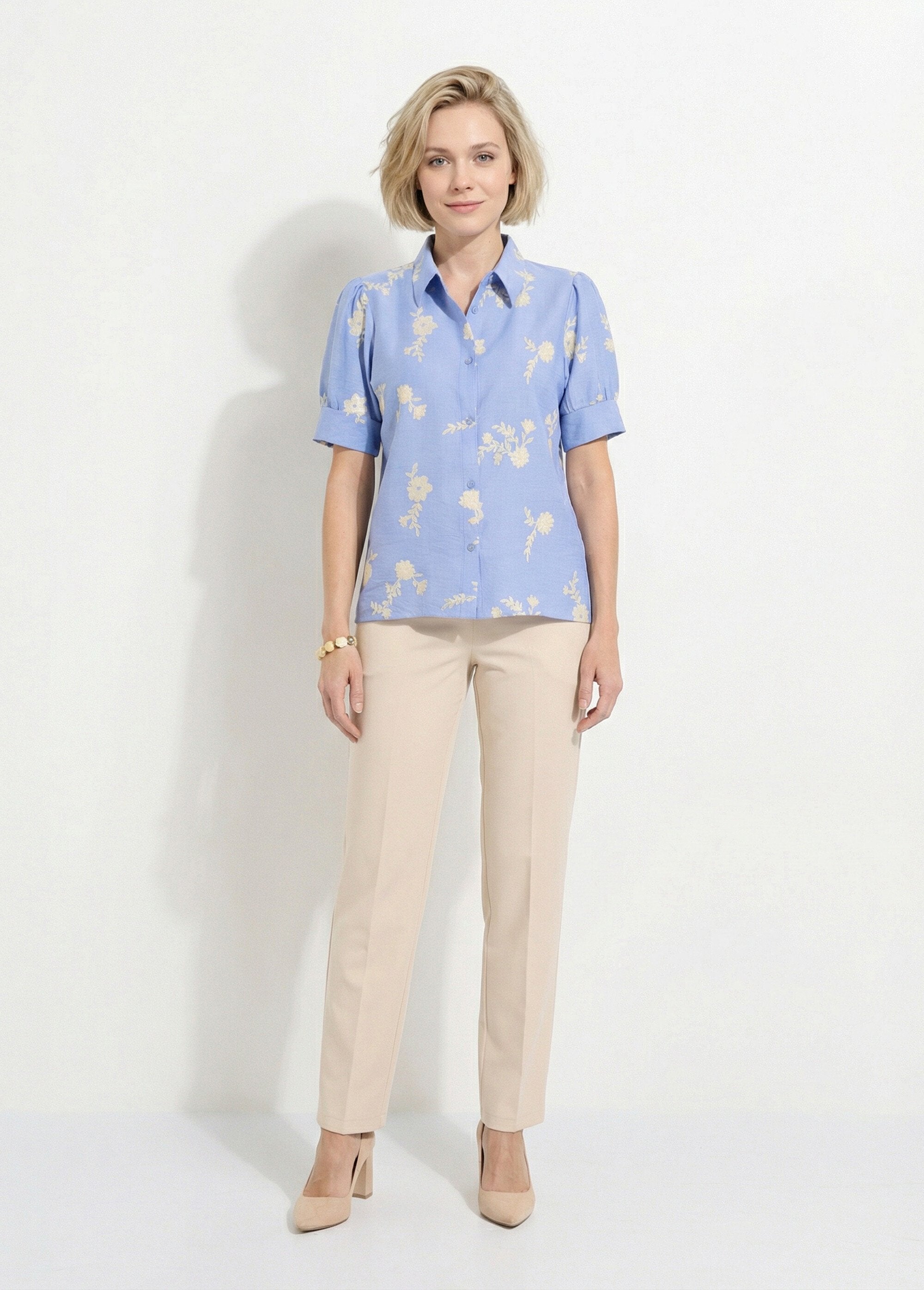Chemisier_brodé_manches_bouffantes_Bleu_SF1_slim