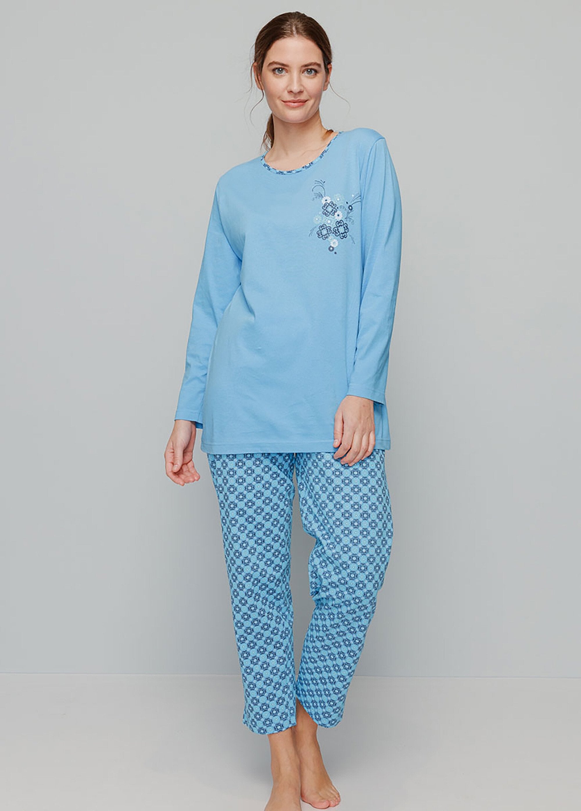 Long_sleeve_pajama_top_Sky_blue_SF1_slim