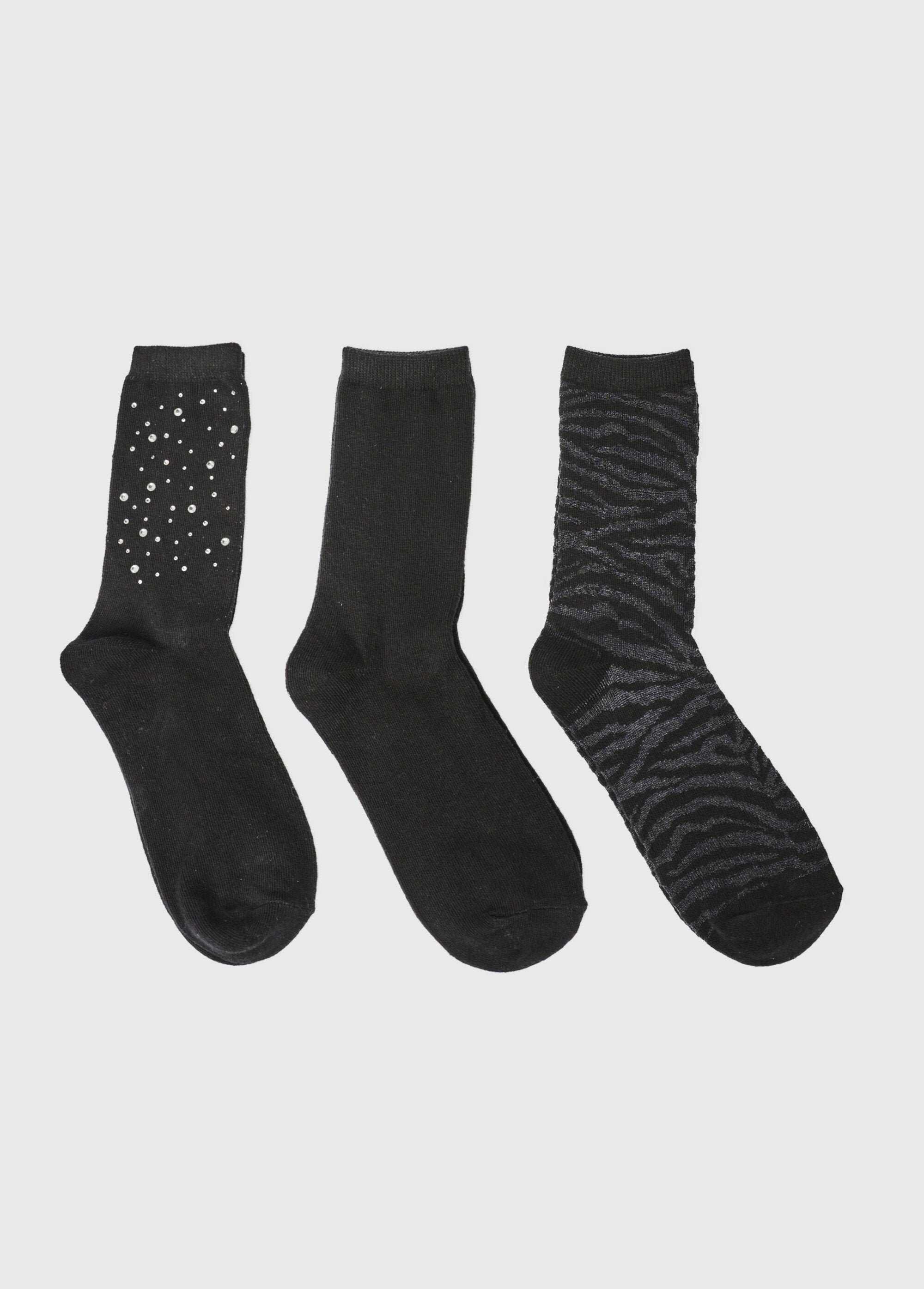 Set_of_3_socks_with_rhinestone_patterns_Black_and_zebra_DE1_slim