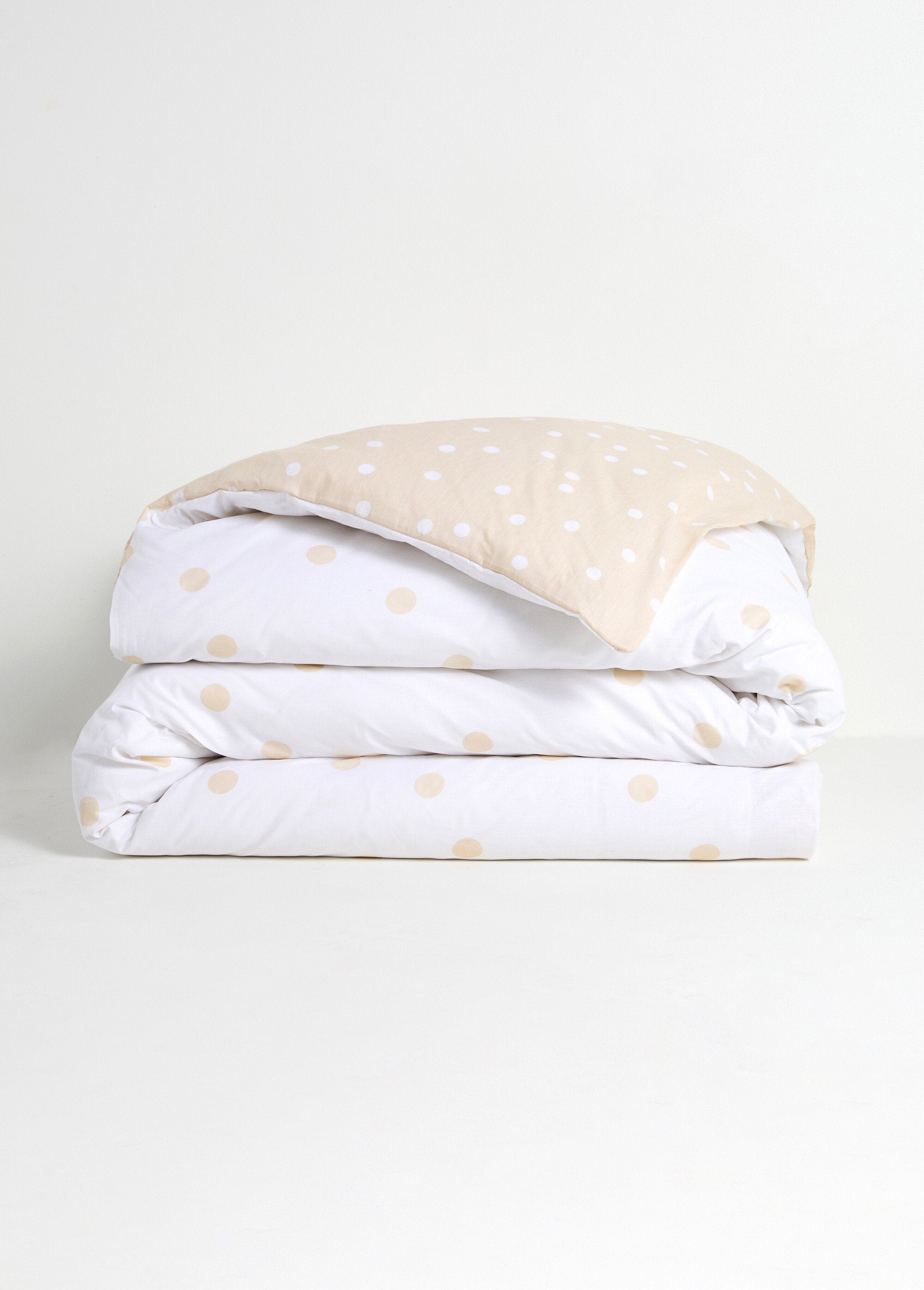 Cotton_duvet_cover_set,_polka_dots_White_and_beige_DE1_slim