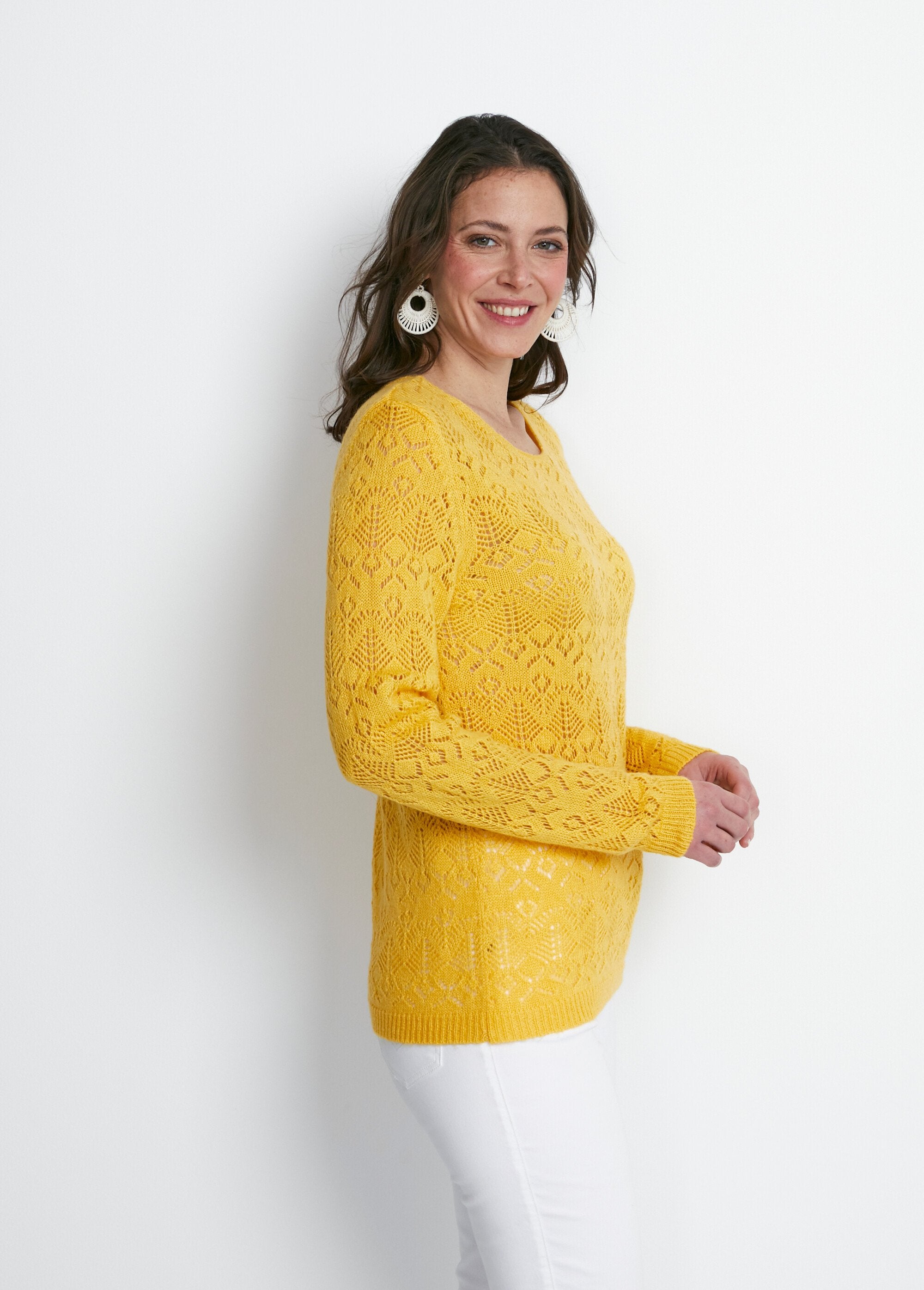 Long-sleeved_openwork_knit_sweater_YELLOW_DR1_slim