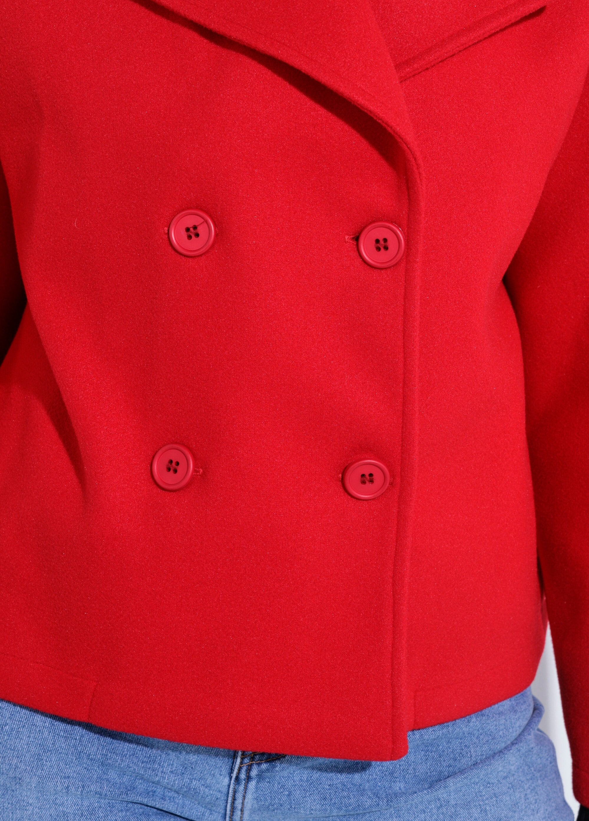 Short,_plain_wool-cloth_style_pea_coat_Red_DE3_slim