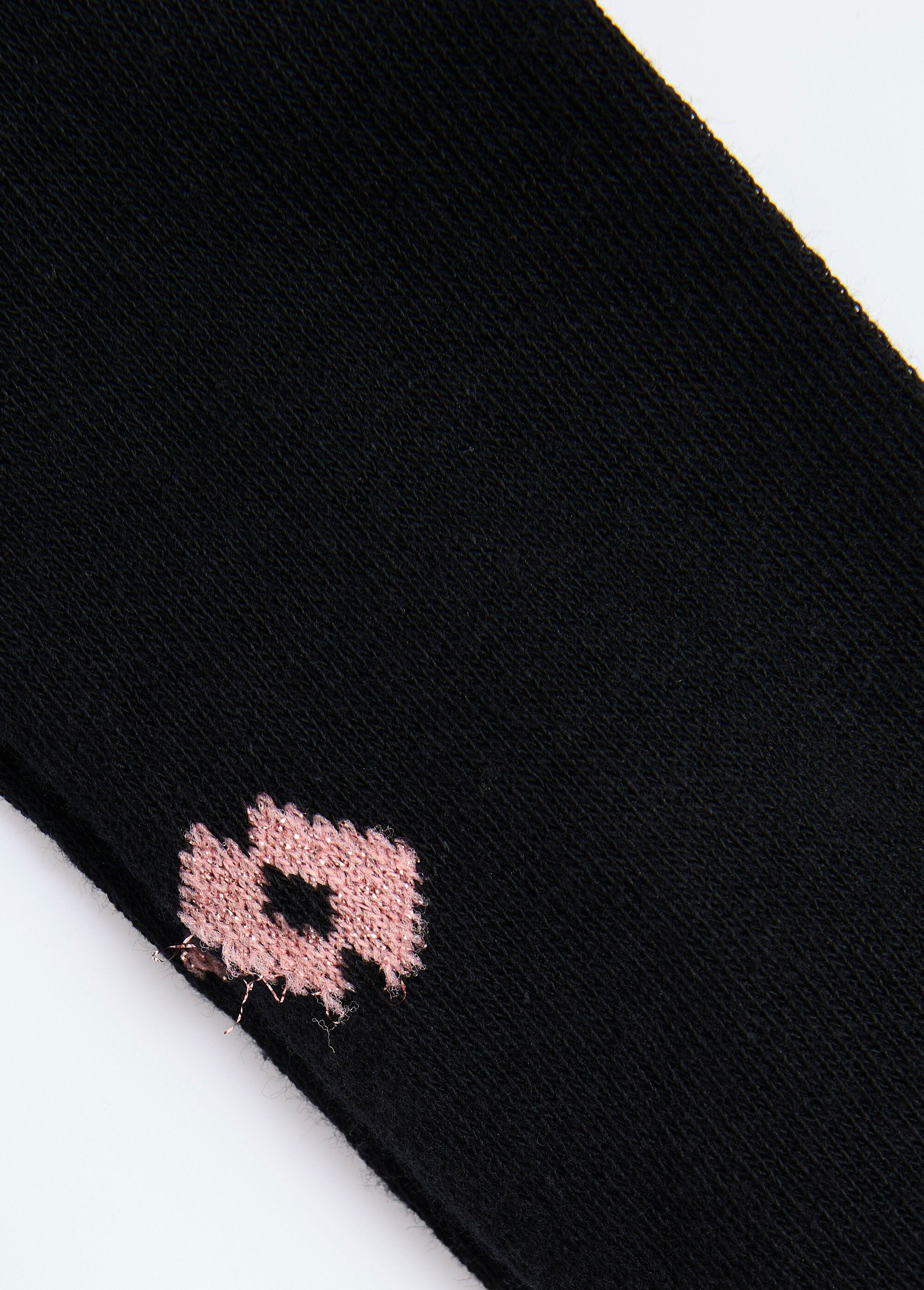 Chaussettes_sport_assorties_métallisées_Noir_DE3_slim