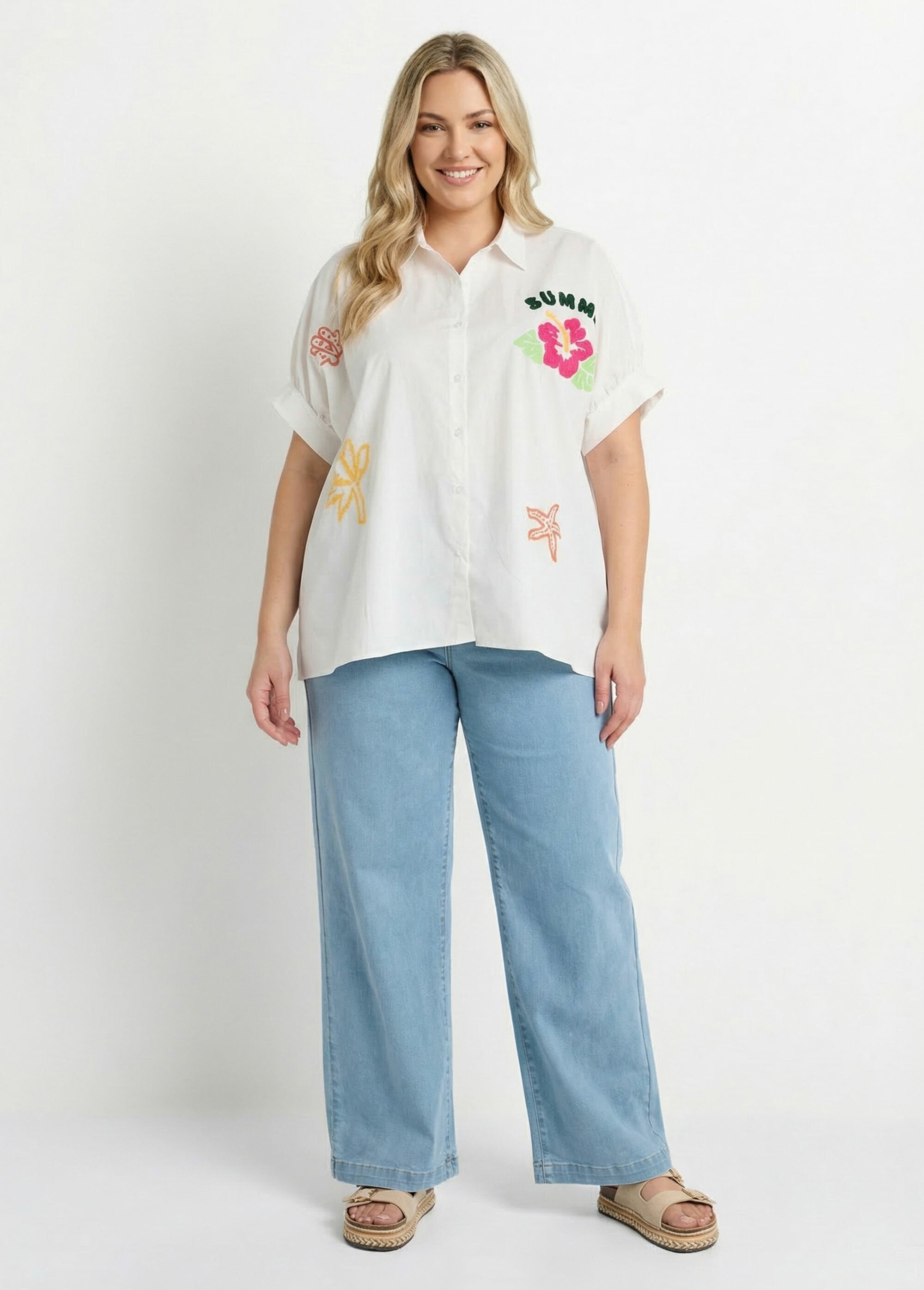 Plain_blouse_with_summer-themed_embroidery_White_and_multicolored_SF1_curvy