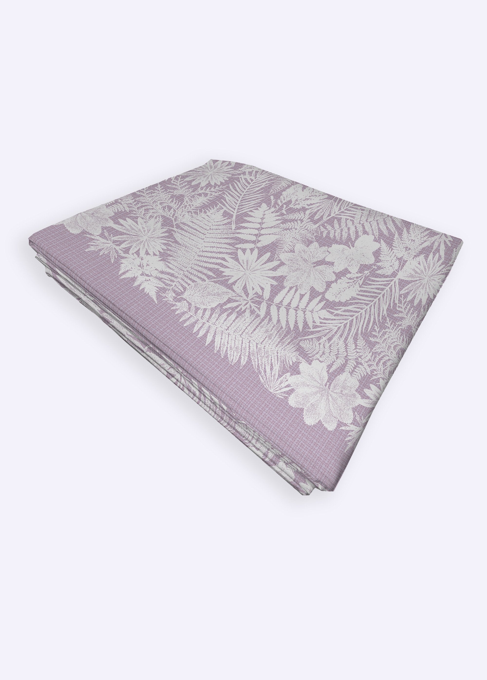 Drap_plat_flanelle_coton_imprimé_végétal_Rose_FA1_slim