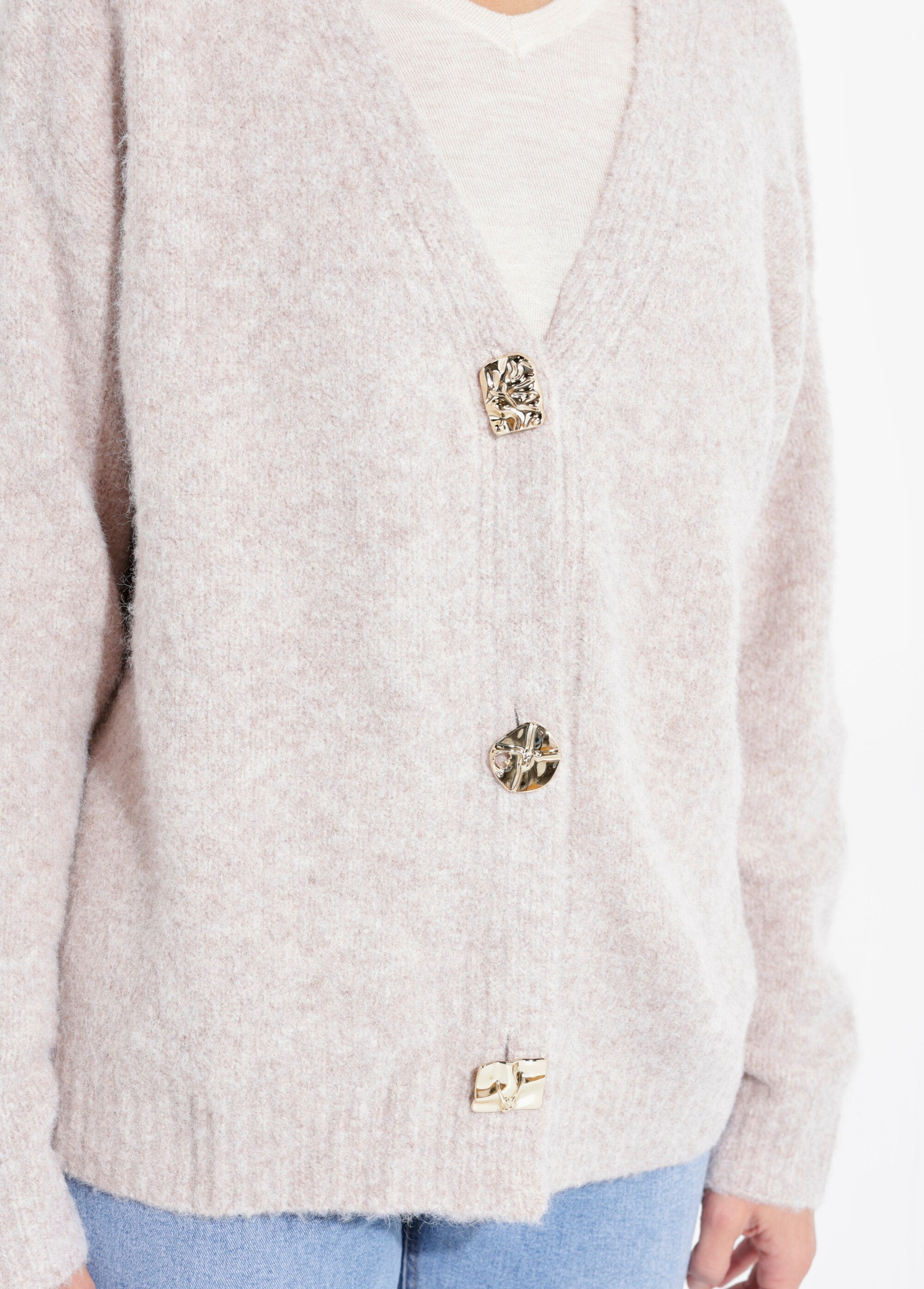 Warm_wool_vest,_metal_jewel_buttons_Beige_DE1_slim
