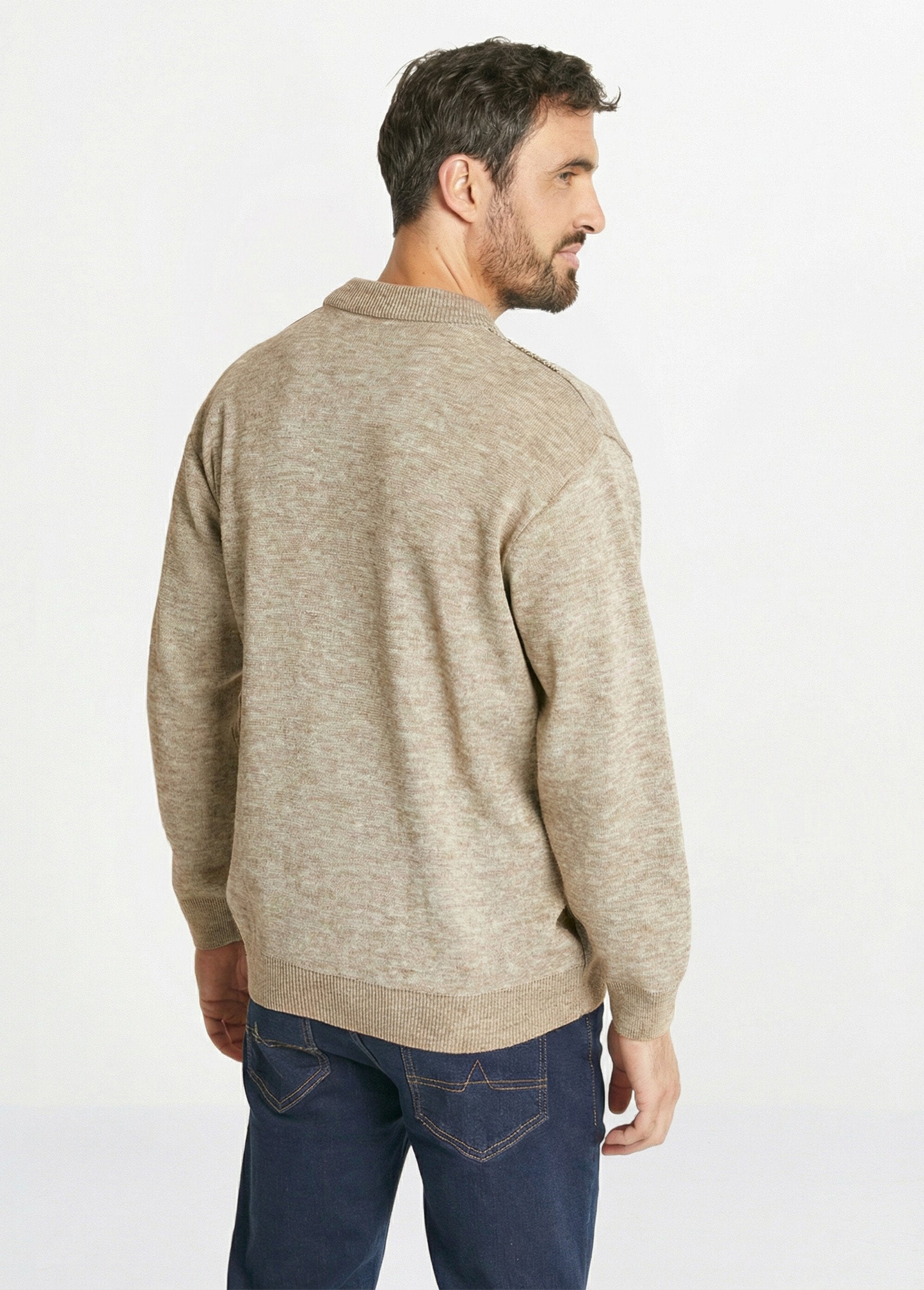 Long_sleeve_buttoned_V-neck_wool_cardigan_Beige_China_DO1_slim