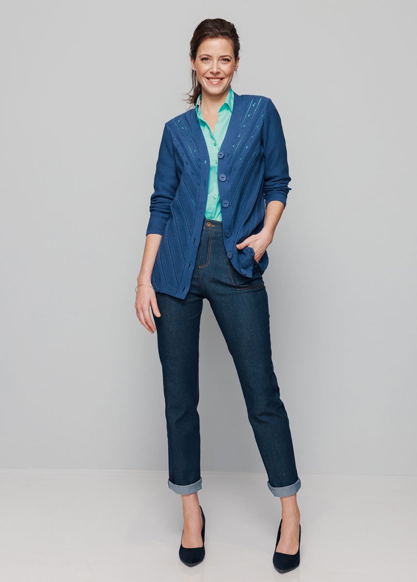 V-neck_cardigan_with_openwork_patterns_Blue_SF1_slim