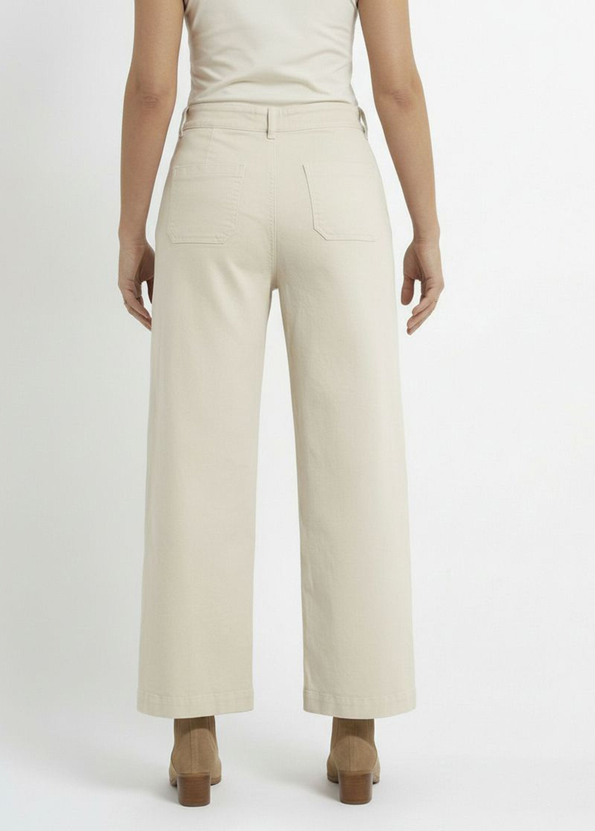 Jean_7/8ème_large_denim_extensible_4_poches_Ecru_DO1_slim