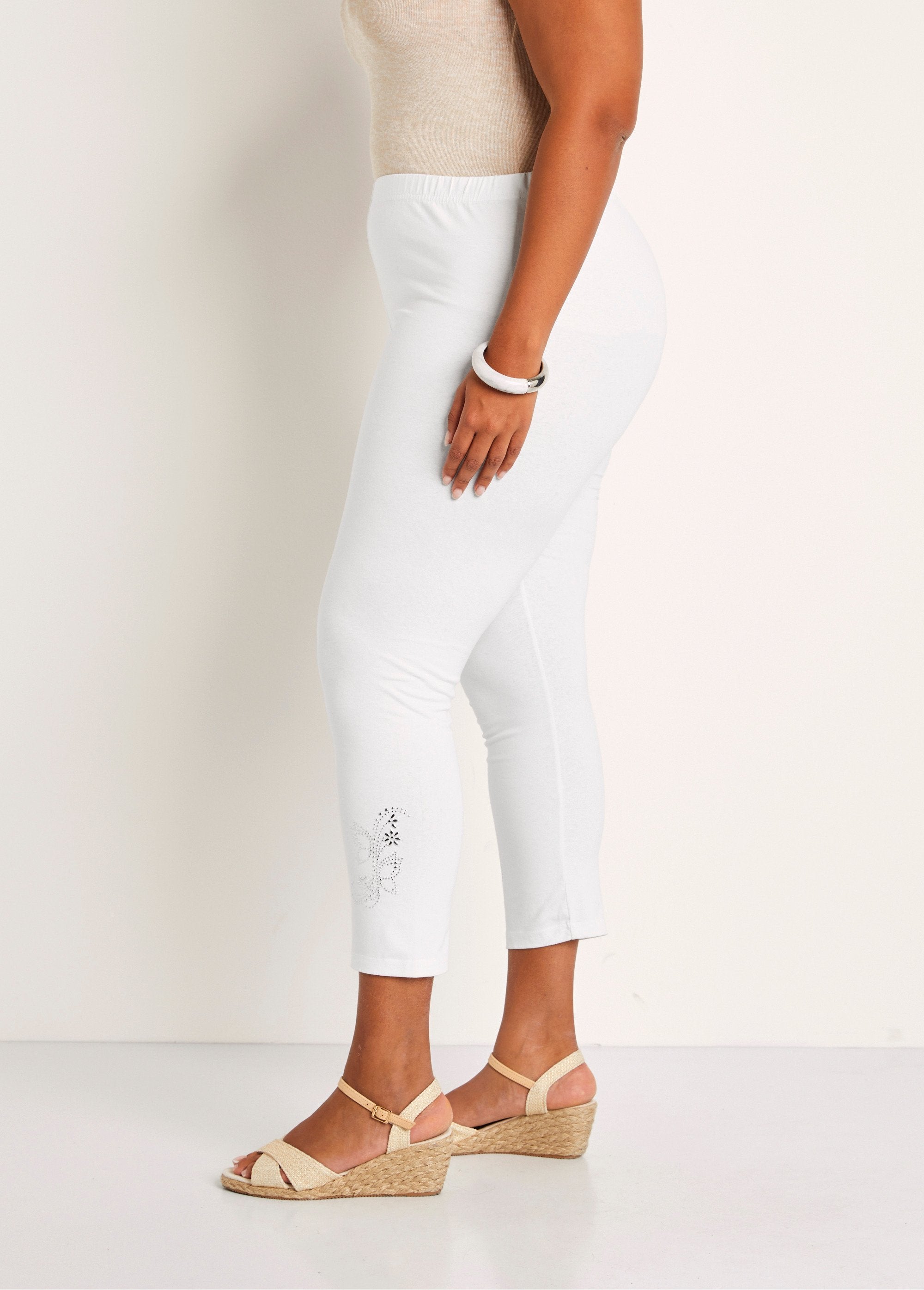 Short_plain_leggings_with_elasticated_waistband_White_DR1_curvy