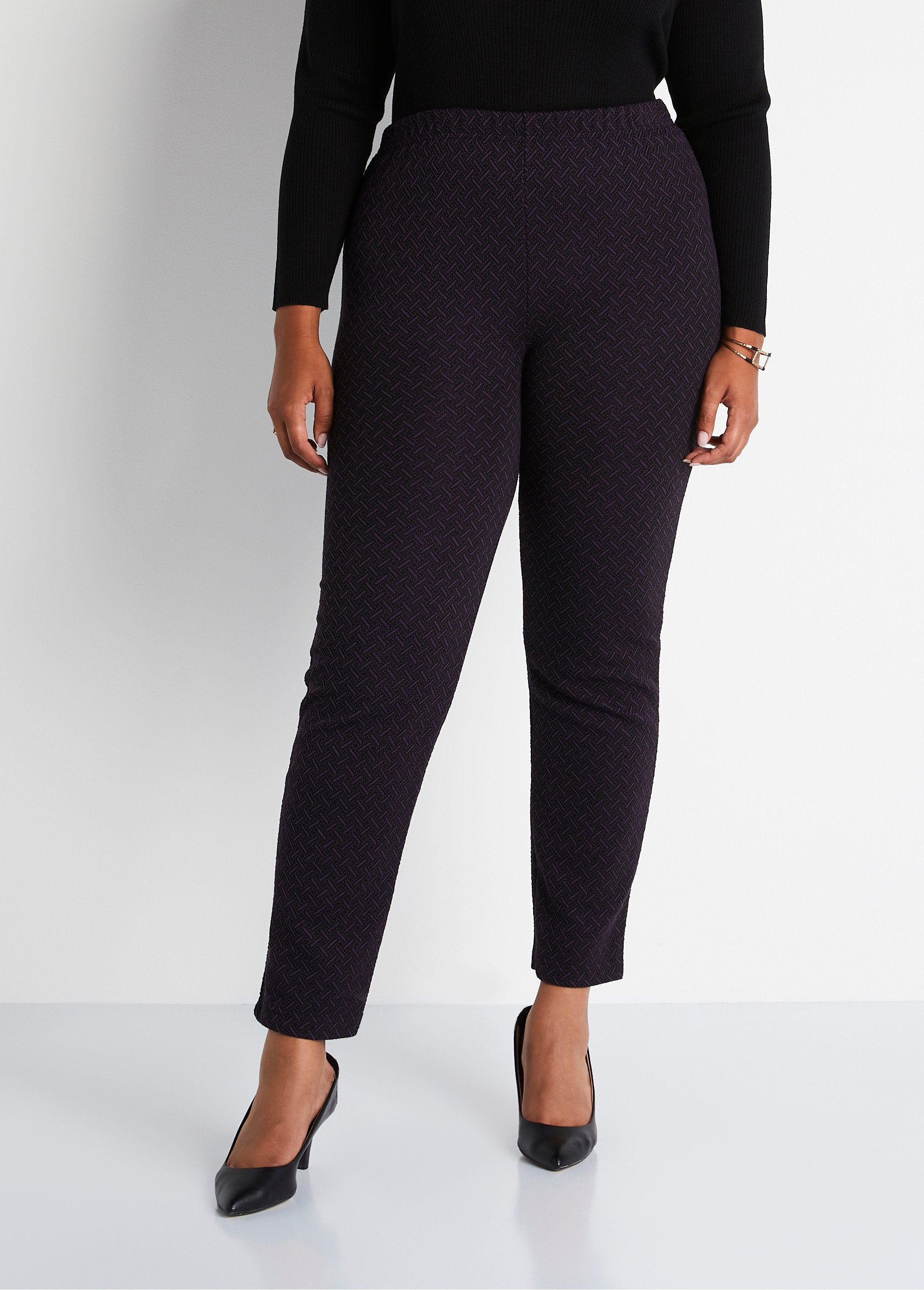 Straight_leggings_with_elasticated_waistband_and_wool_Plum_and_black_FA1_curvy