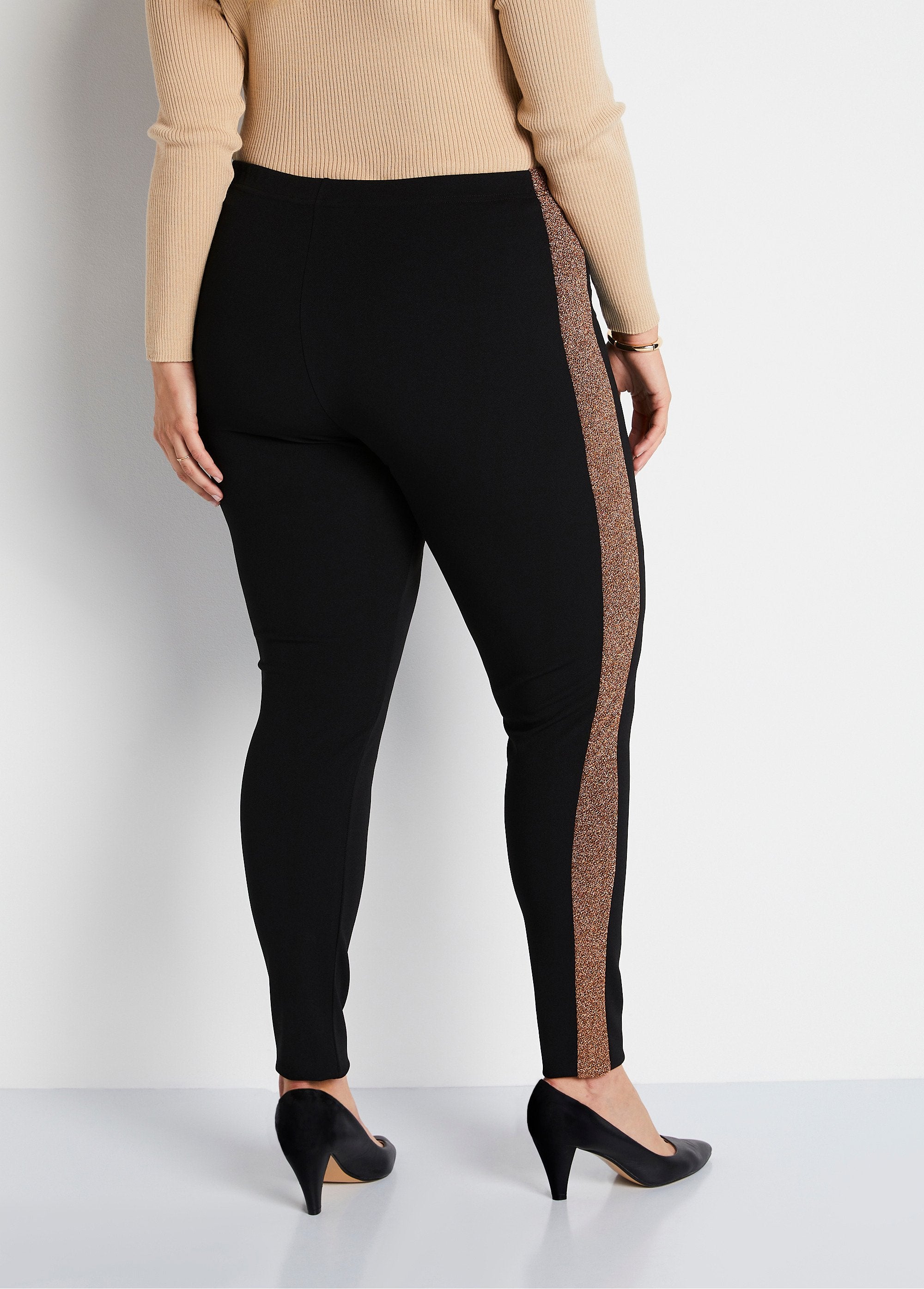 Leggings_with_elasticated_waist_and_shiny_sides_Black_DO1_curvy