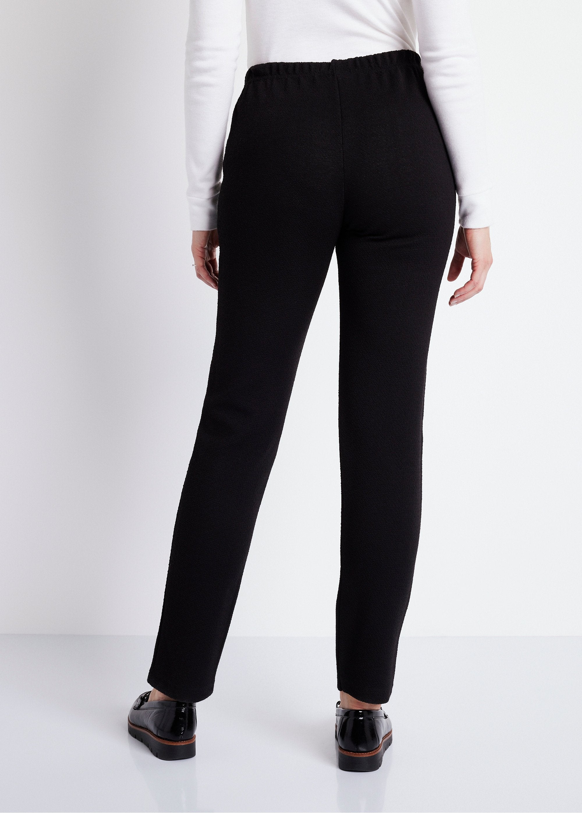 Stretch_jersey_elasticated_waist_leggings_Plain_black_DO1_slim