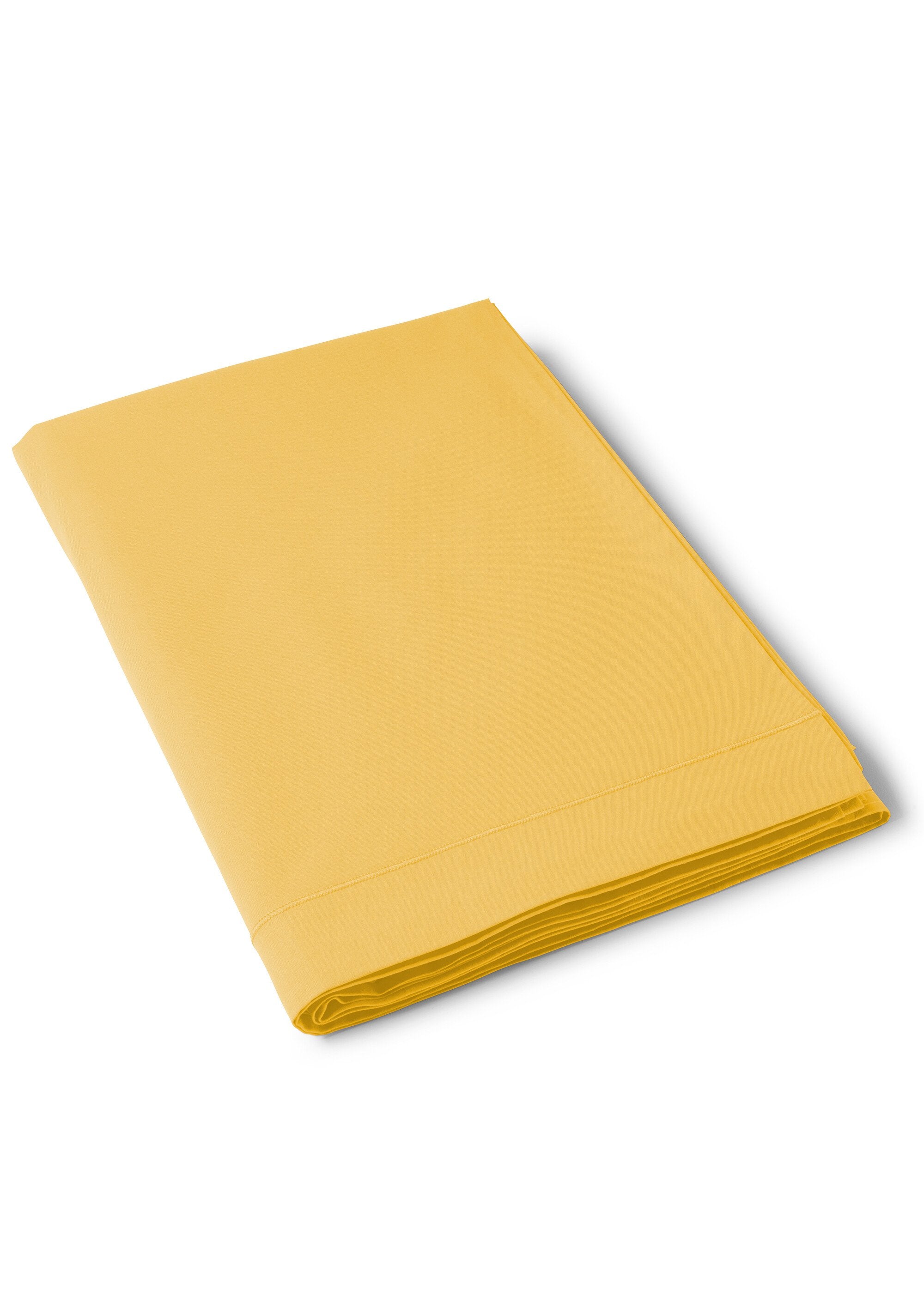 RELAX_plain_pure_cotton_flat_sheet_Banana_yellow_FA1_slim