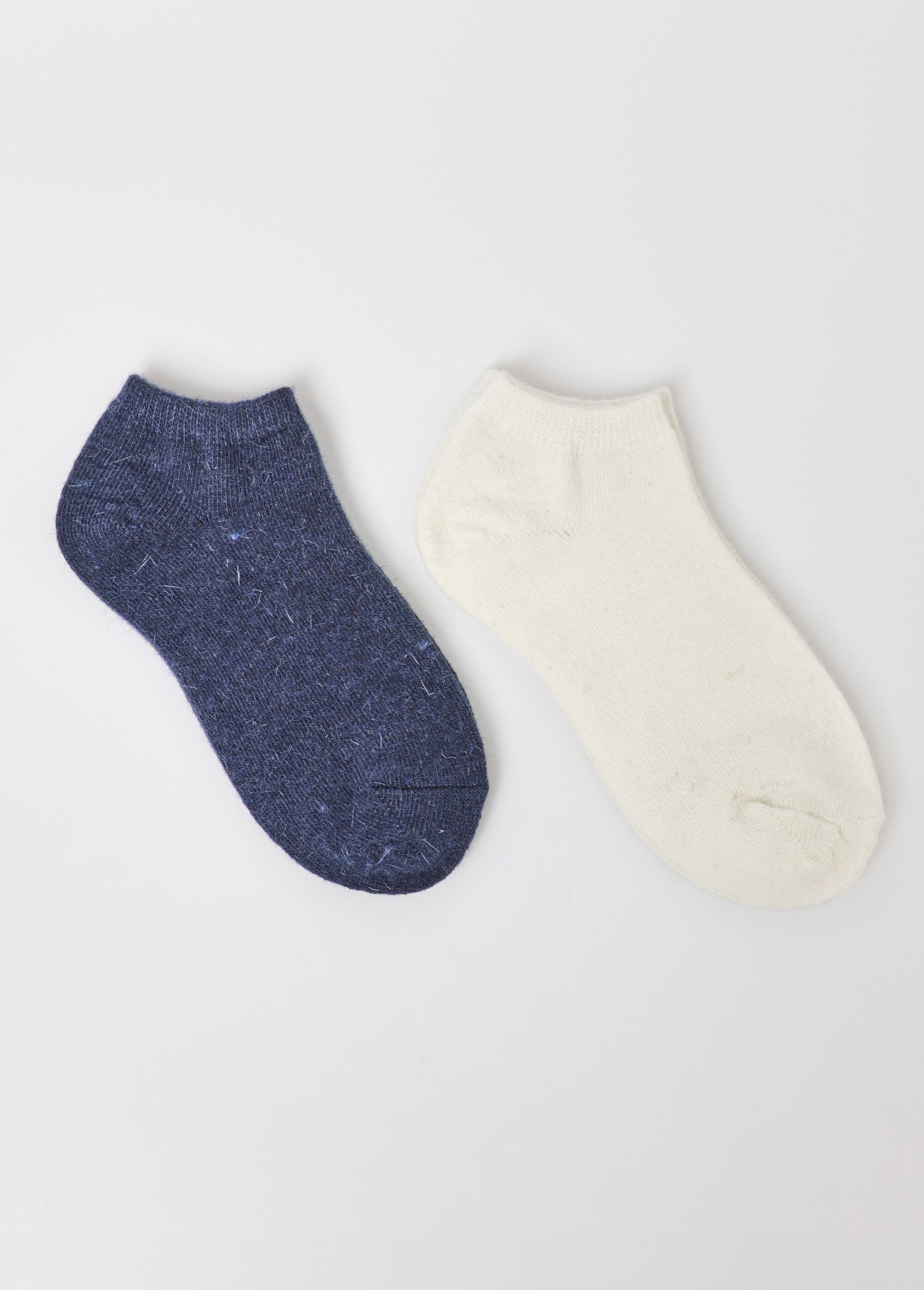 Lot_de_2_Socquettes_basses_avec_laine,_chaudes_Blanc_DE1_slim
