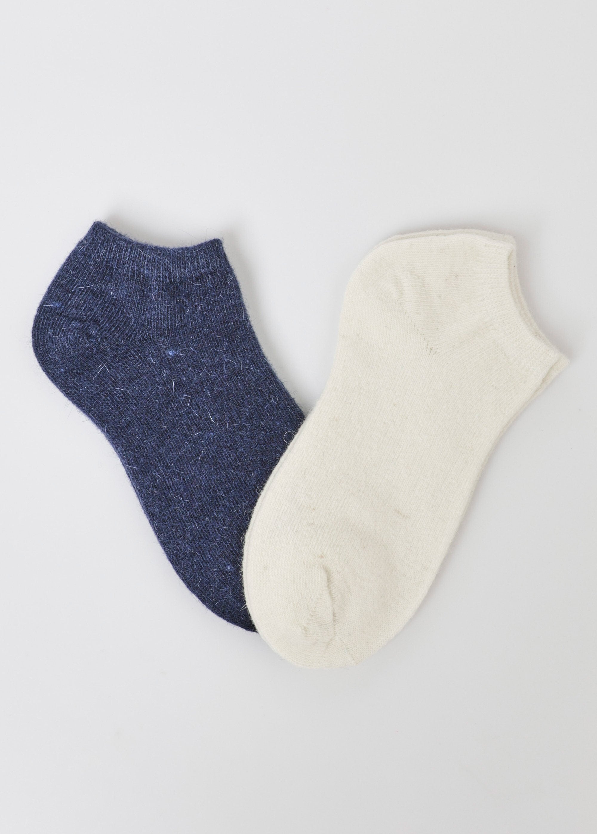 Lot_de_2_Socquettes_basses_avec_laine,_chaudes_Blanc_FA1_slim