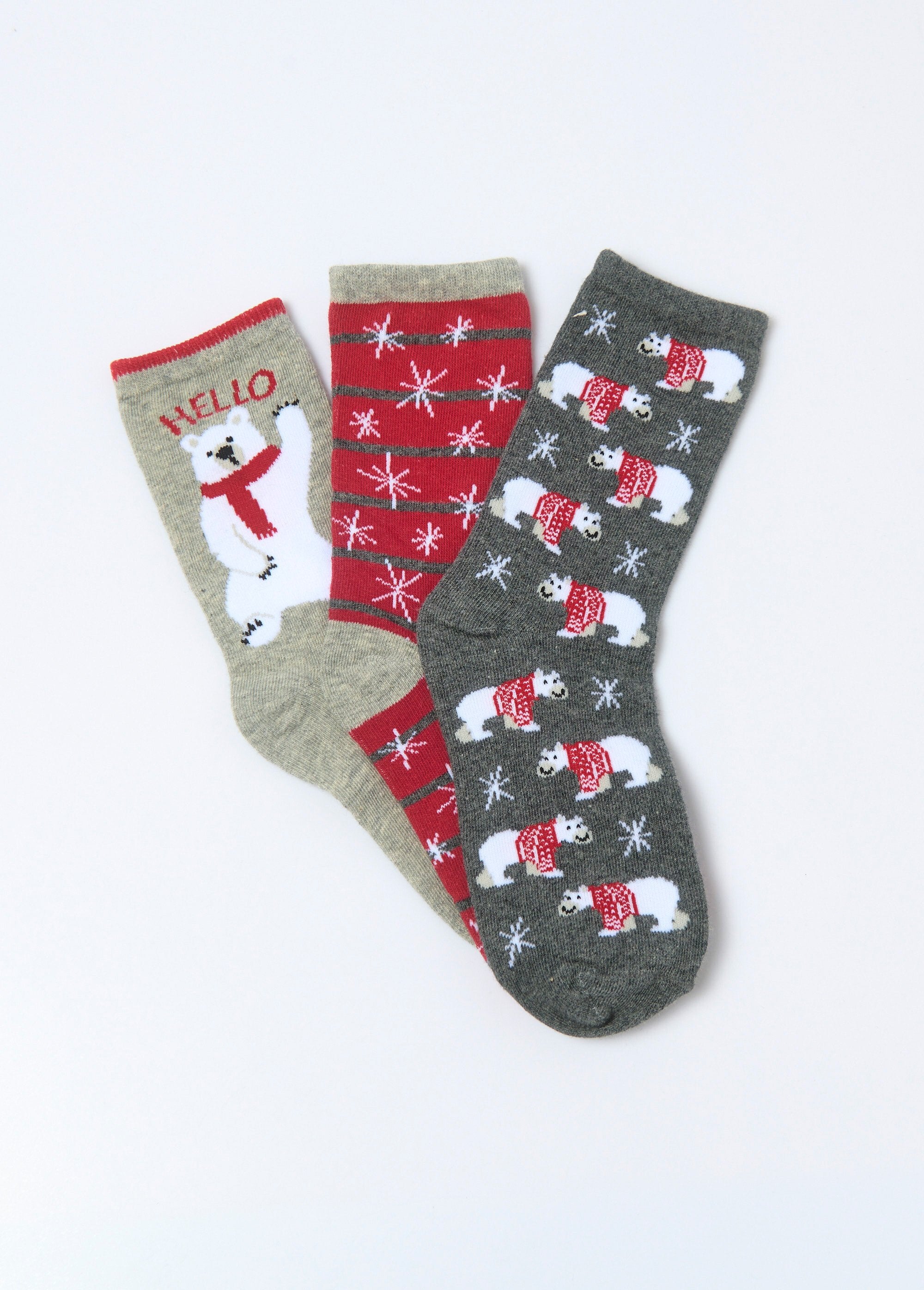 Lot_de_3_Chaussettes_ours_et_flocons_Rouge_lot_3_FA1_slim