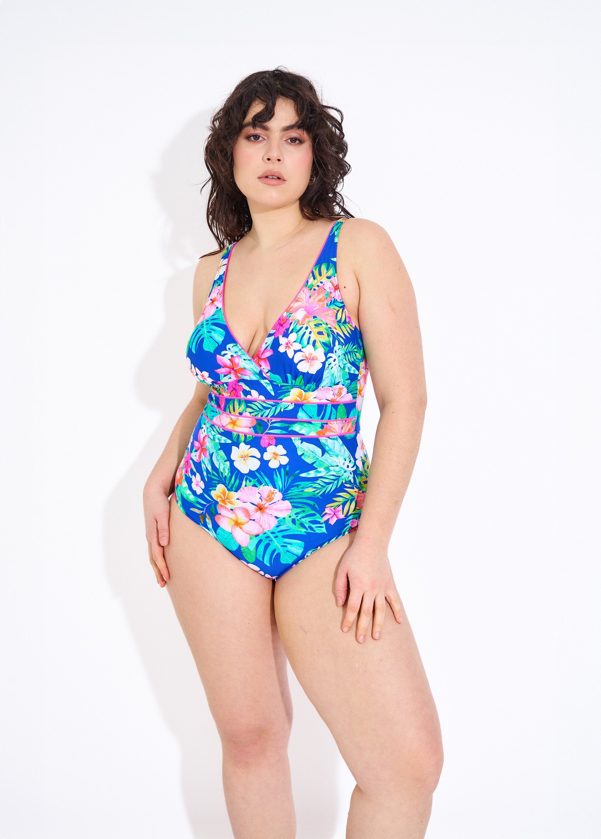 Maillot_de_bain_1_pièce_fleurs_exotiques_Bleu_imprime_FA2_slim