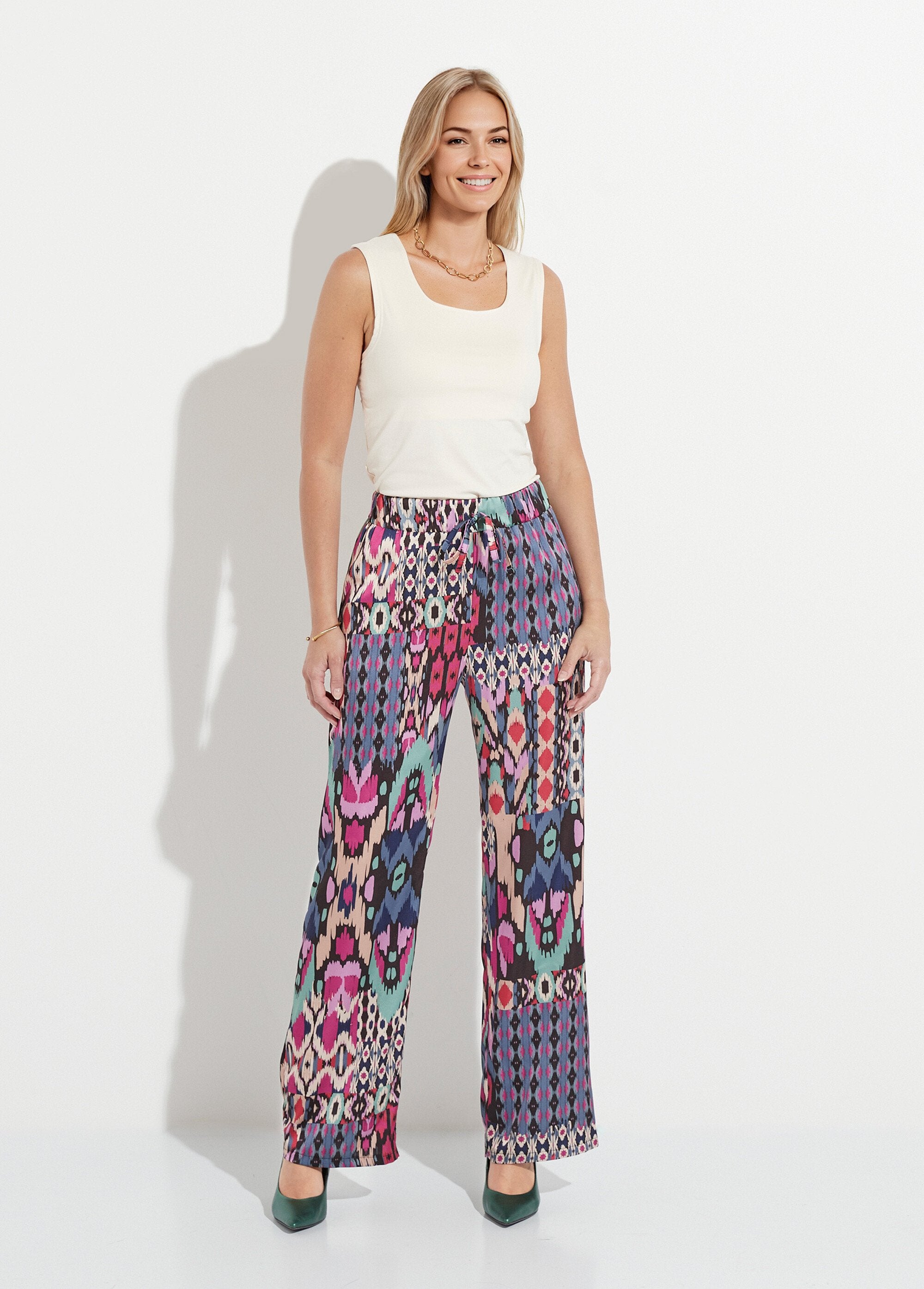 Pantalon_large_taille_élastiquée_satin_imprimé_Multicolore_SF1_slim