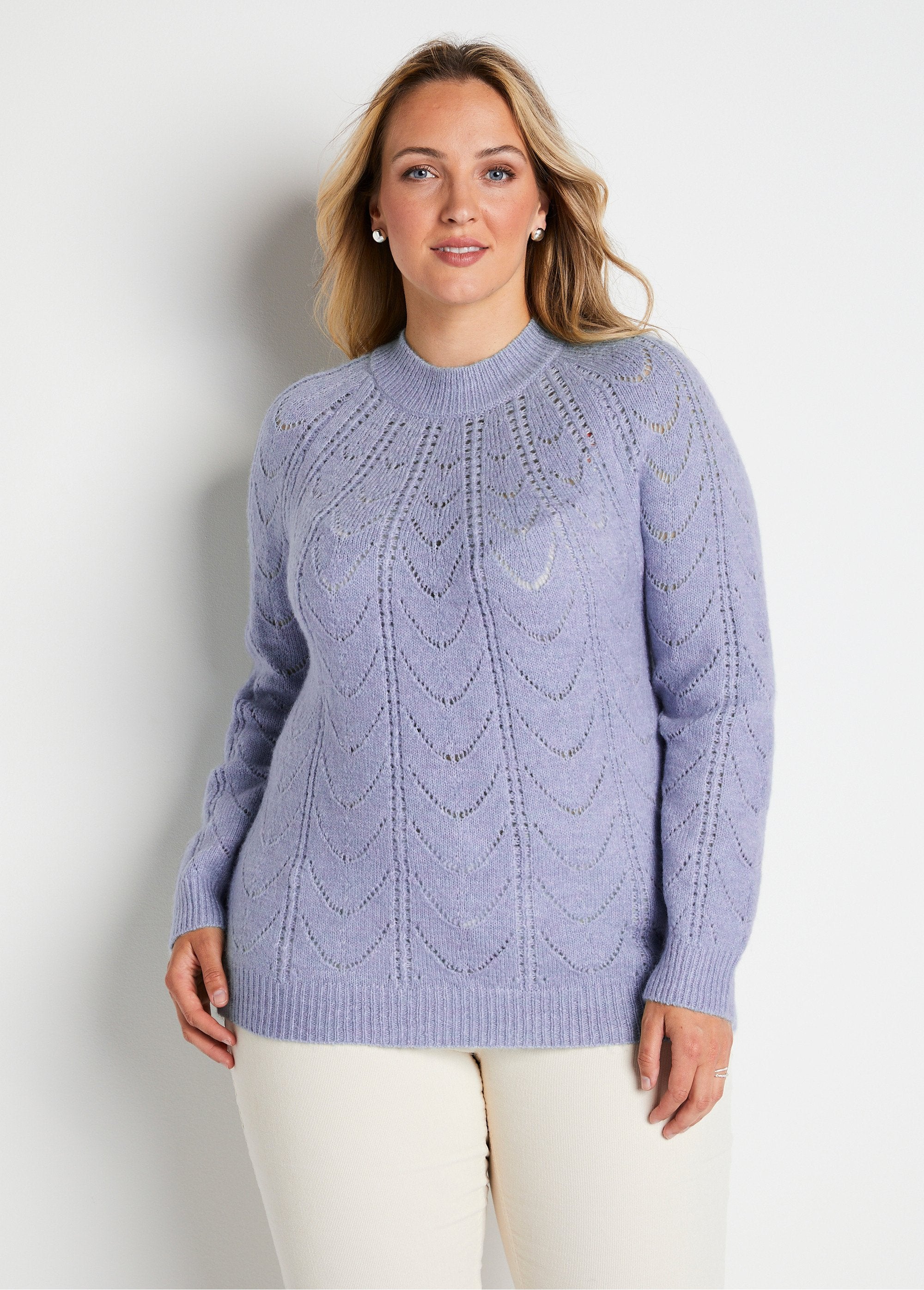 Round_neck_openwork_heathered_knit_sweater_Parma_FA1_curvy