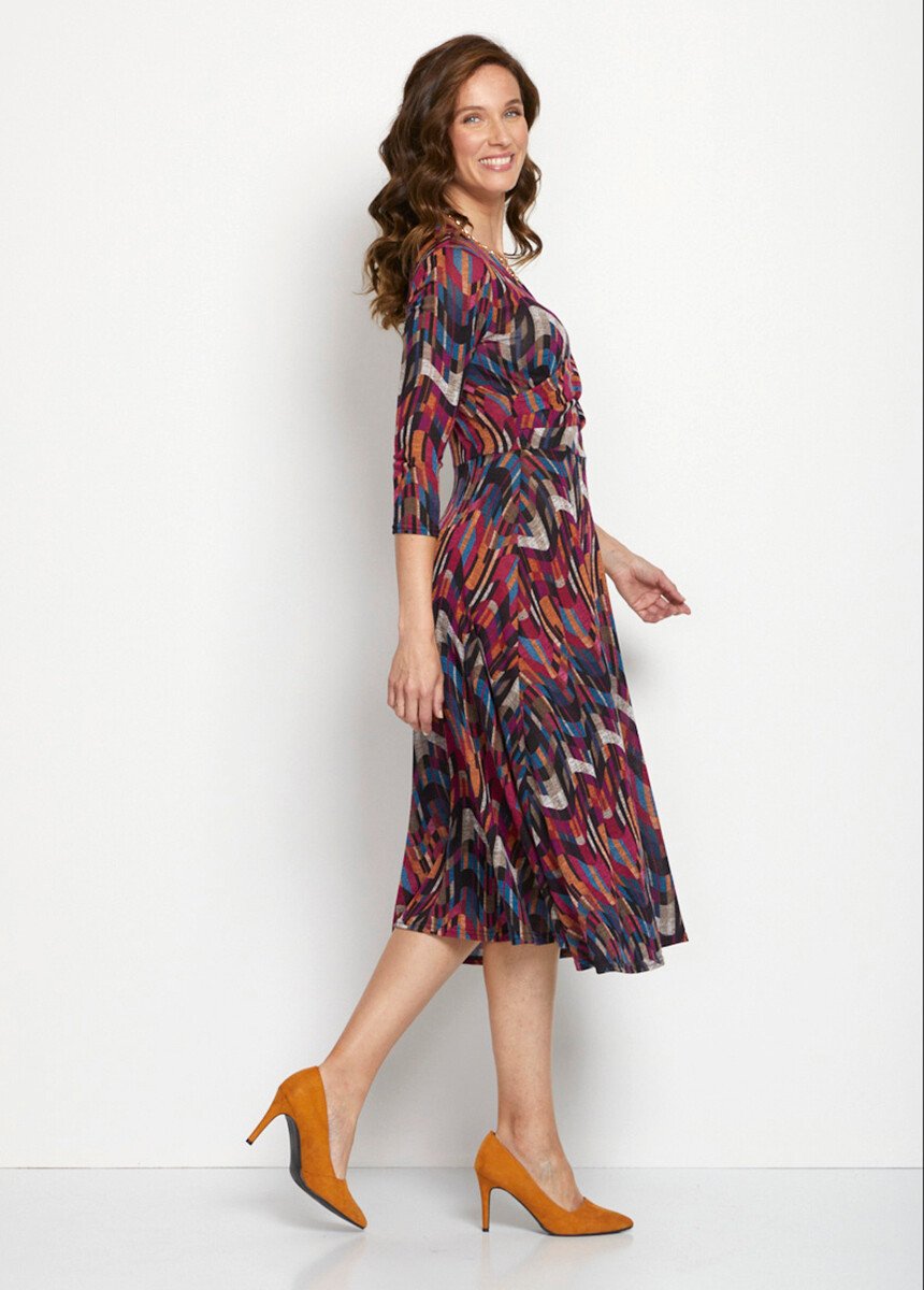 Printed_wrap-effect_mid-length_dress_Plum_and_honey_imp_DR1_slim