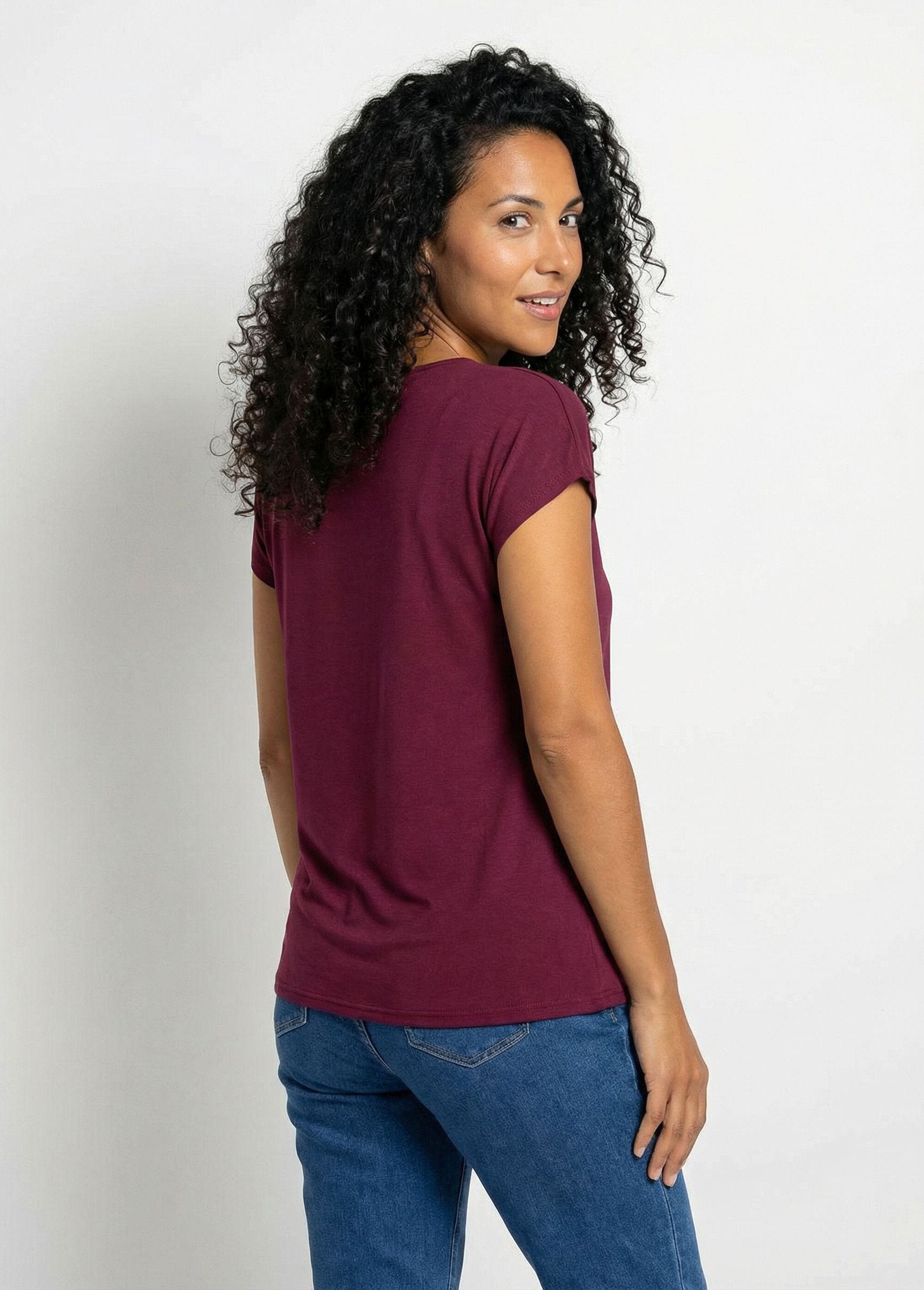 T-shirt_court_extensible_dentelle_Prune_DO1_slim