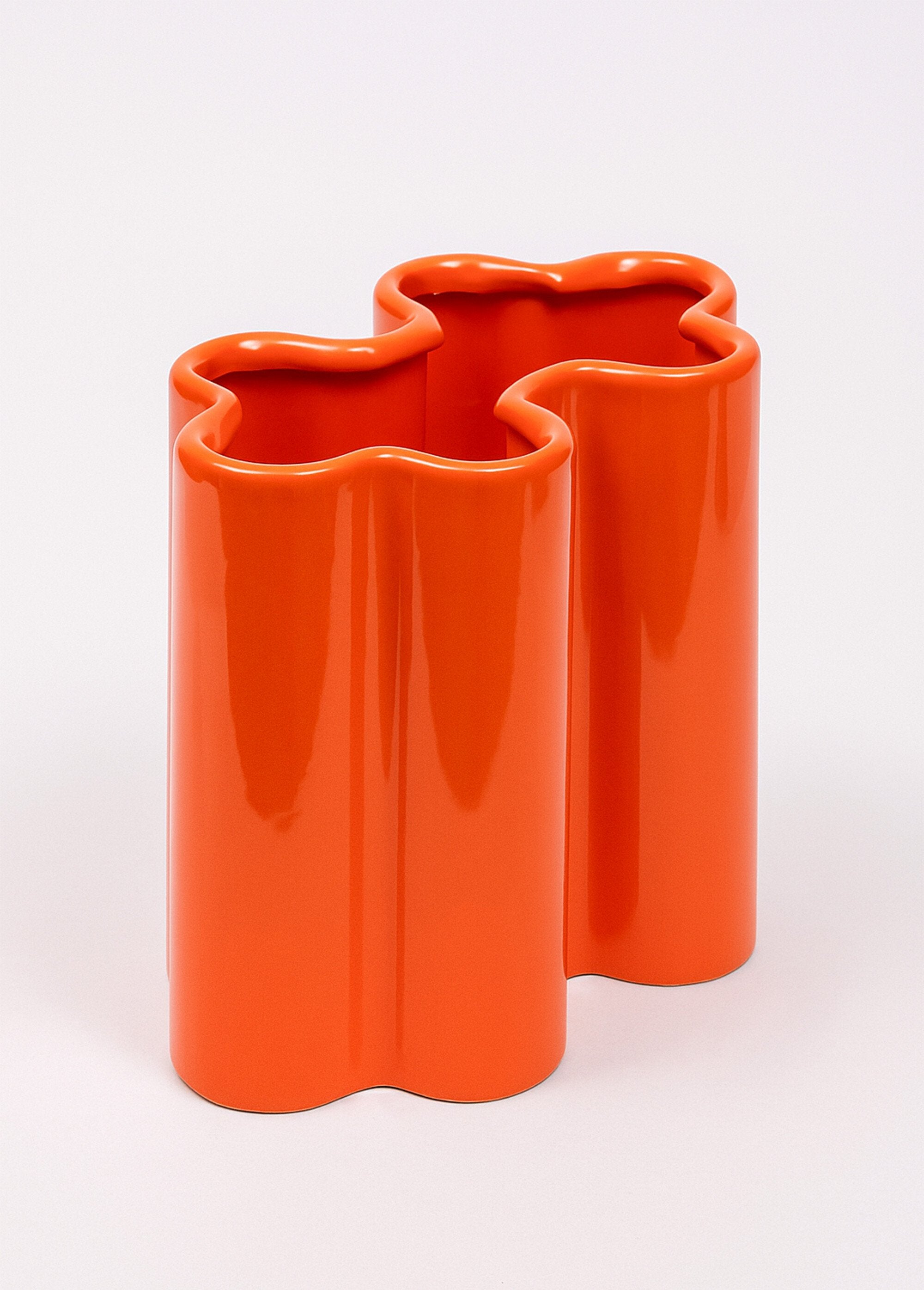 Vase_déco_en_céramique,_forme_puzzle_Orange_FA1_slim