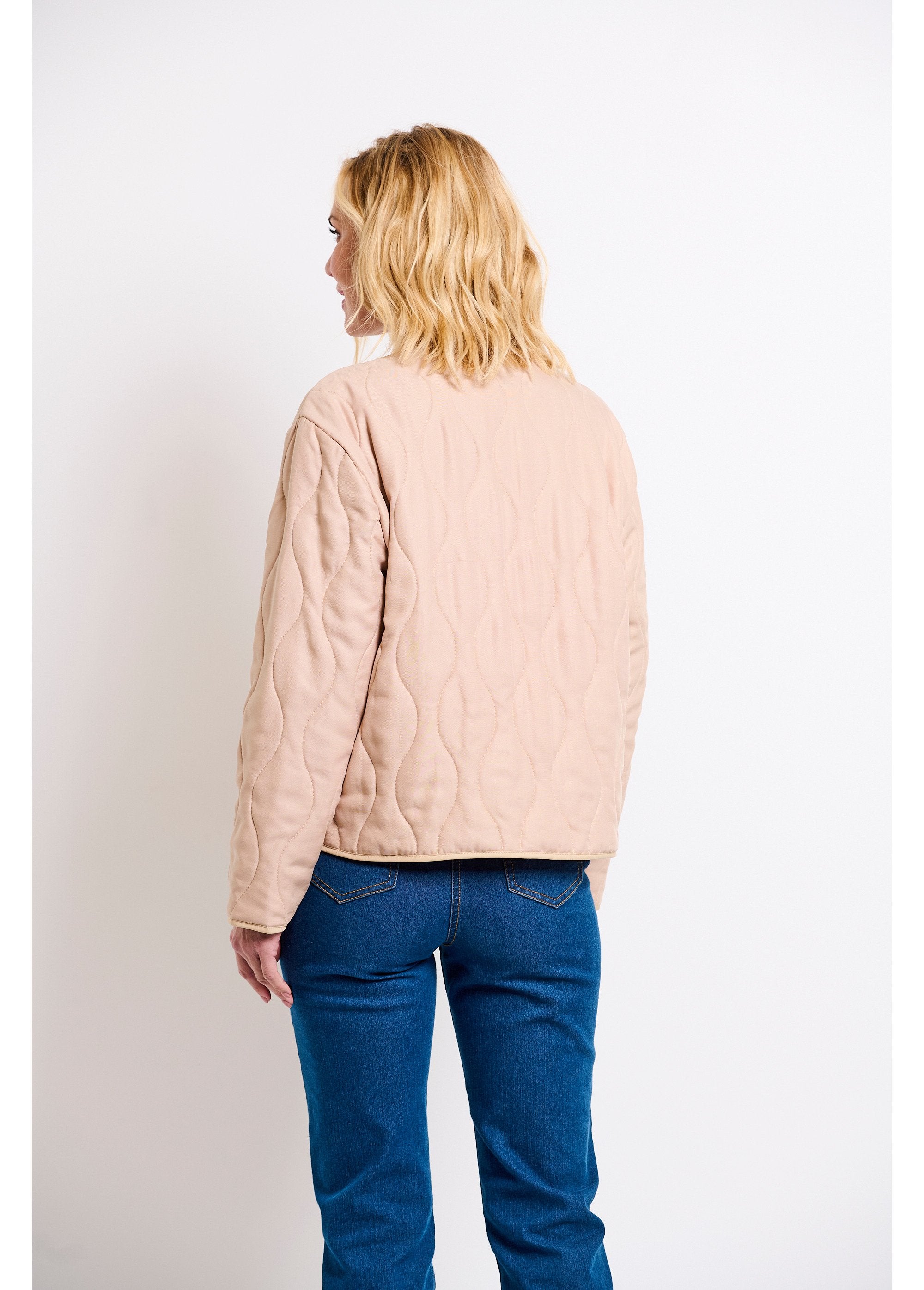 Short_zipped_quilted_plain_jacket_with_round_neck_Beige_DO1_slim